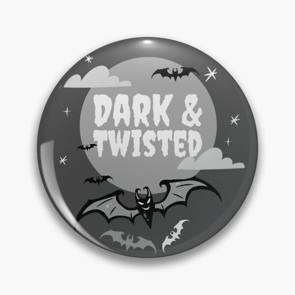 Item preview, Dark and Twisted - Halloween & Spooky - Bats - Ghosts - Paranormal designed and sold by InsultTees.