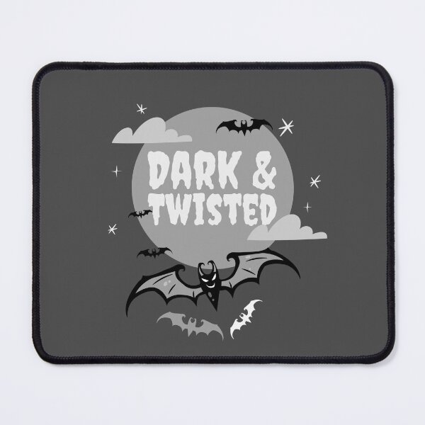 Item preview, Dark and Twisted - Halloween & Spooky - Bats - Ghosts - Paranormal designed and sold by InsultTees.