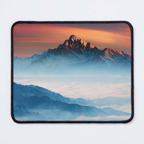 Item preview, Misty Mountaintop Sunset designed and sold by ParadiseSlice.