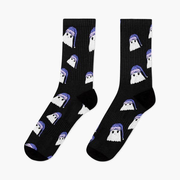 Item preview, Spooky Sleepy Ghosts Aesthetic Tiles designed and sold by Vedeme.