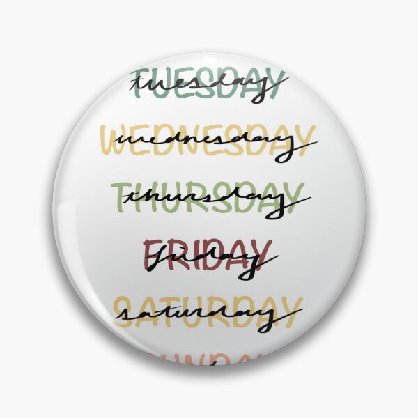 Item preview, Days Of The Week designed and sold by ab-designco.