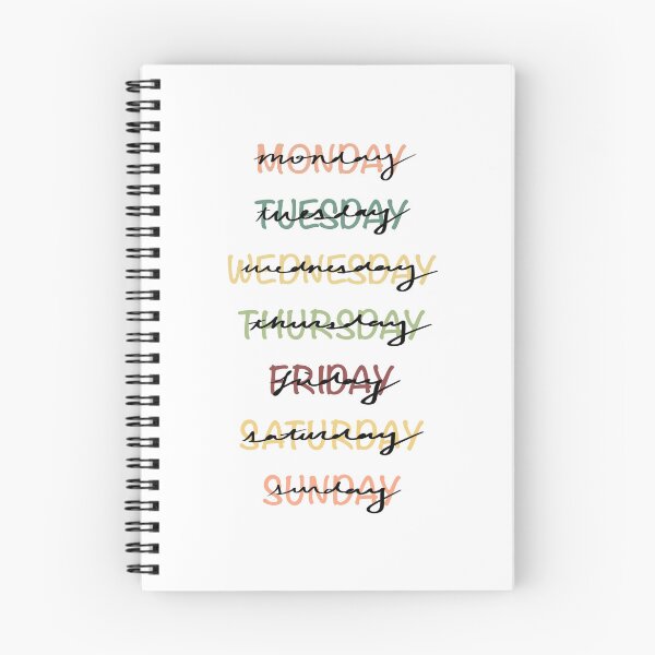 Item preview, Days Of The Week designed and sold by ab-designco.