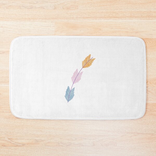 Item preview, tricolor feather designed and sold by flowerheadria.