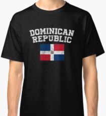 Dominican Flag Shirt - Vintage Dominican Republic T-Shirt Classic T-Shirt