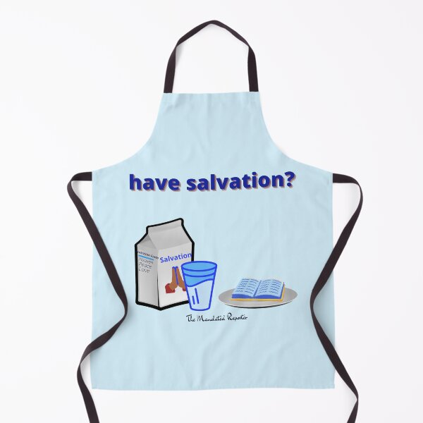 Item preview, Have Salvation? - Powder Blue designed and sold by TheReporter1.