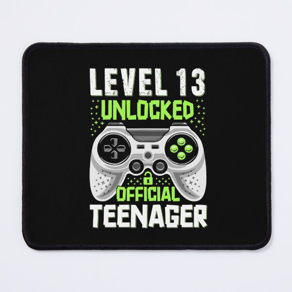 Item preview, Level 13 Unlocked Awesome Since 2009 13th Birthday Gaming T-Shirt designed and sold by VitezCrni.