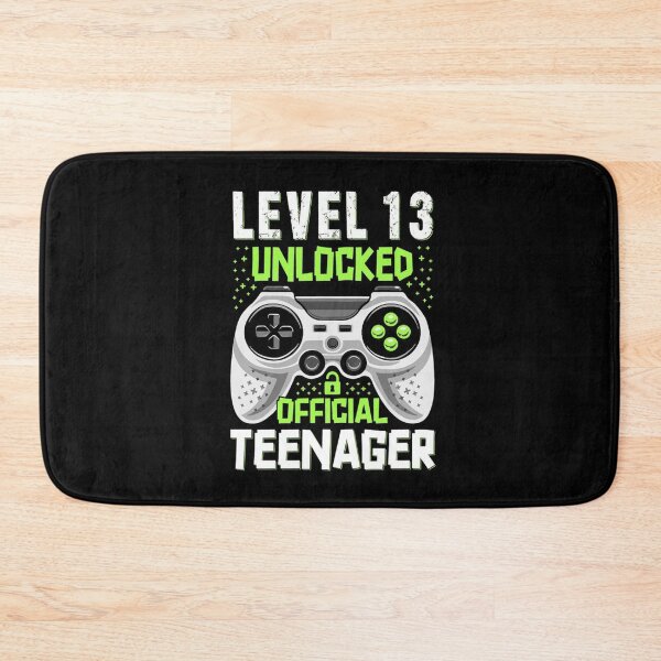 Item preview, Level 13 Unlocked Awesome Since 2009 13th Birthday Gaming T-Shirt designed and sold by VitezCrni.
