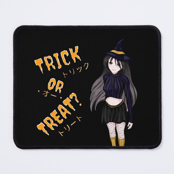 Item preview, Trick or Treat Anime Girl designed and sold by Vedeme.