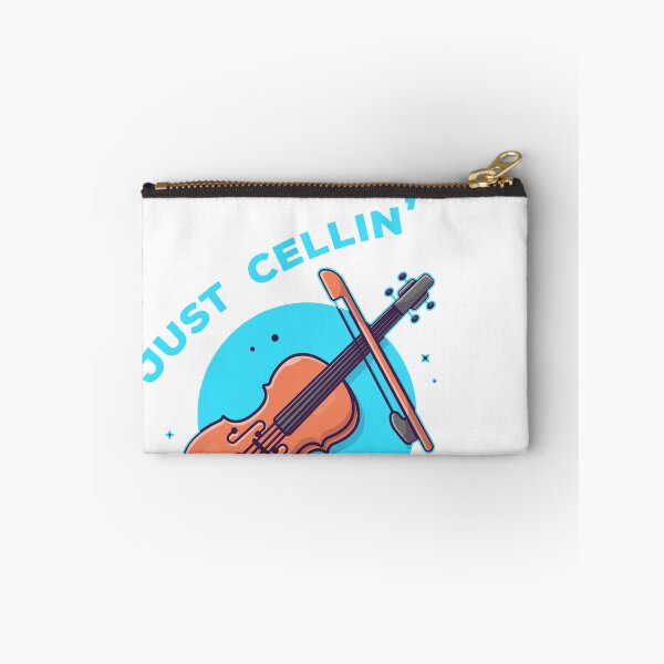 Item preview, Cello Tshirt, Just Cellin', Funny Cello Shirt, Cello Player Gift, Cello Lover T-Shirt, Cellist Tee, Cello Teacher Shirt, Unisex Tee designed and sold by CatchUriDesigns.