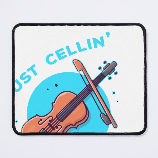 Item preview, Cello Tshirt, Just Cellin', Funny Cello Shirt, Cello Player Gift, Cello Lover T-Shirt, Cellist Tee, Cello Teacher Shirt, Unisex Tee designed and sold by CatchUriDesigns.