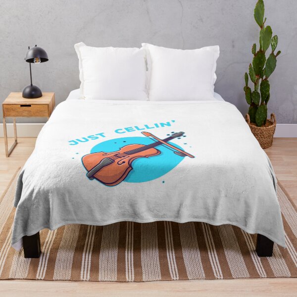 Item preview, Cello Tshirt, Just Cellin', Funny Cello Shirt, Cello Player Gift, Cello Lover T-Shirt, Cellist Tee, Cello Teacher Shirt, Unisex Tee designed and sold by CatchUriDesigns.