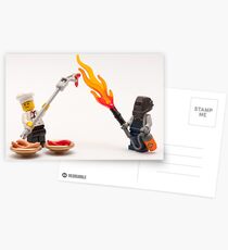 Extreme BBQ Postcards