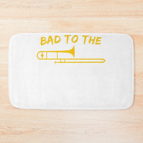 Item preview, Funny Trombone T-Shirt, Bad To The Trombone, Trombone Player Gift, Trombone Shirt, Trombonist Shirt, Band Instrument Shirt, Unisex Tee designed and sold by CatchUriDesigns.