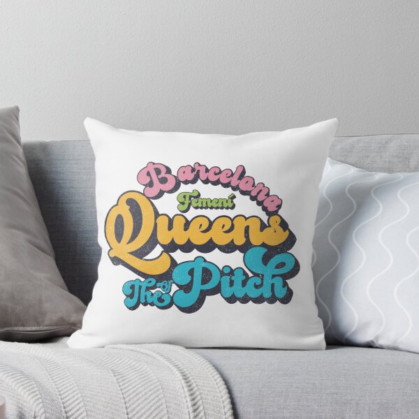 Item preview, Barcelona Femeni Queens of the Pitch (retro vintage) designed and sold by Numero14.