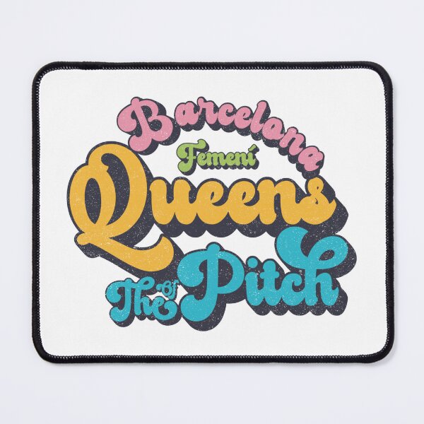 Item preview, Barcelona Femeni Queens of the Pitch (retro vintage) designed and sold by Numero14.