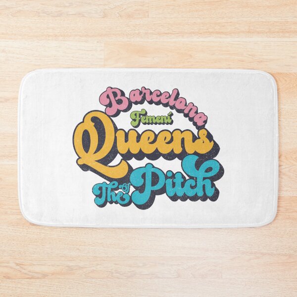 Item preview, Barcelona Femeni Queens of the Pitch (retro vintage) designed and sold by Numero14.