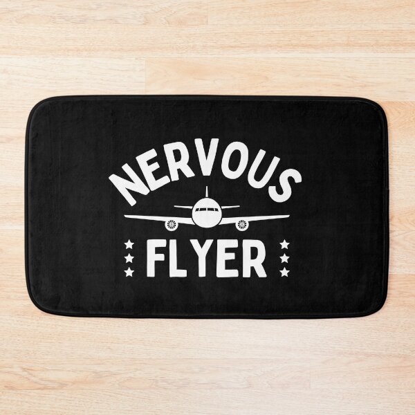 Item preview, Nervous Flyer designed and sold by FunnyFactDesign.