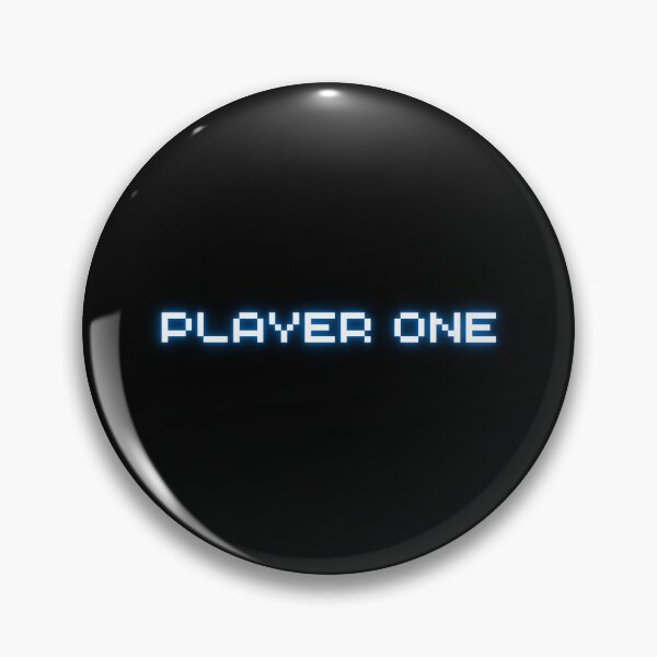 Item preview, Player One (Blue) designed and sold by SilentNoiseArt.