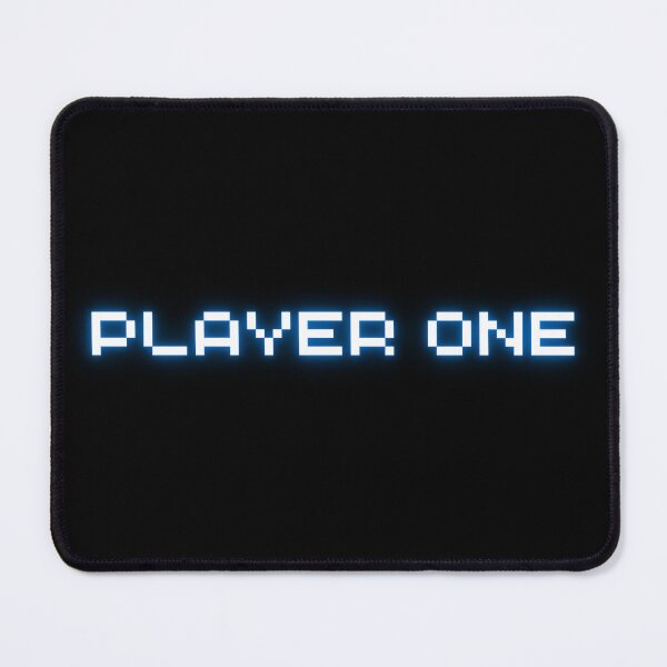 Item preview, Player One (Blue) designed and sold by SilentNoiseArt.