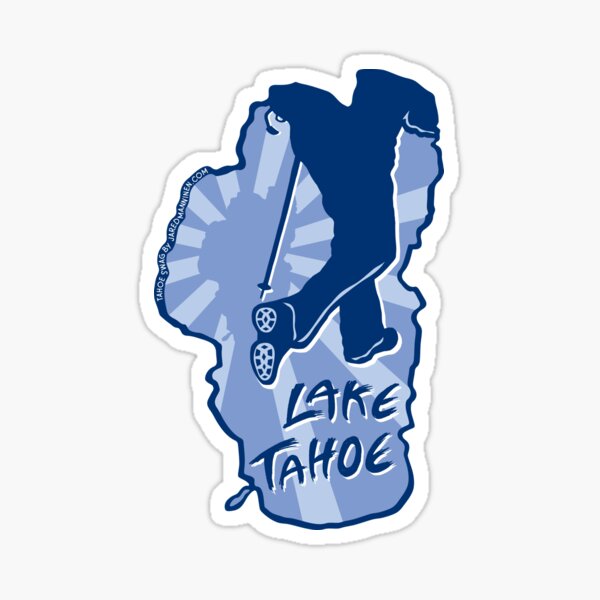 Hike Lake Tahoe Sticker