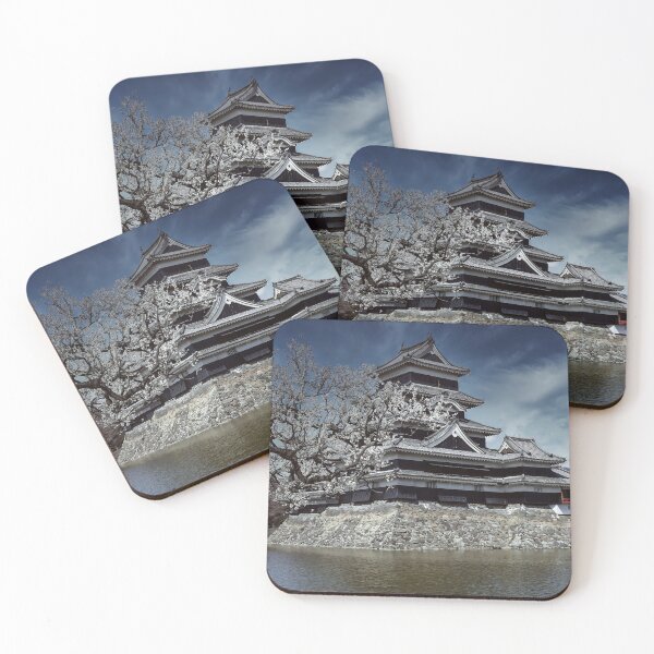 Item preview, Amazing High-Quality Japanese Black Matsumoto Castle Art designed and sold by XIX361ART.