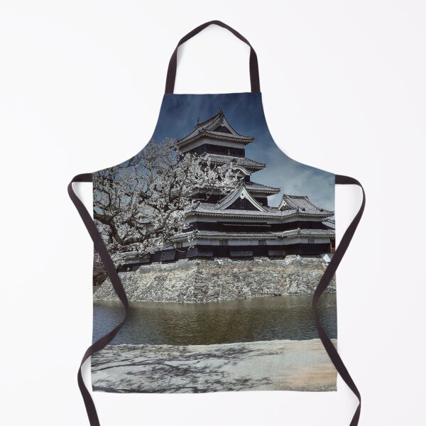 Item preview, Amazing High-Quality Japanese Black Matsumoto Castle Art designed and sold by XIX361ART.