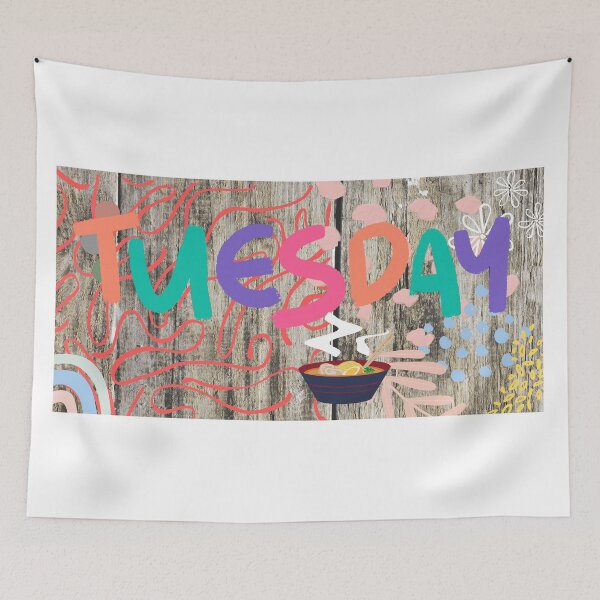 Item preview, Tuesday designed and sold by Viralgemshop.