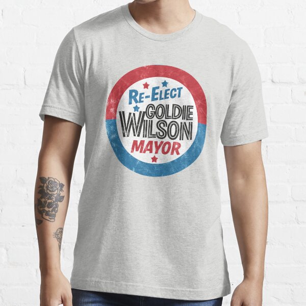 Re-Elect Mayor Goldie Wilson (distressed) Back to the Future Essential T-Shirt