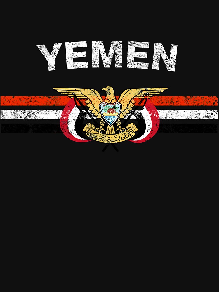 Yemeni or Yemenite Flag Shirt - Yemeni or Yemenite Emblem & Yemen Flag Shirt by ozziwar