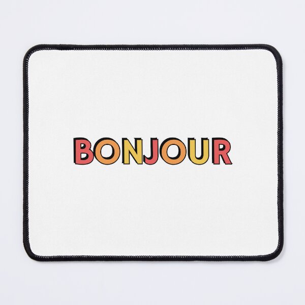 Item preview,  BONJOUR - French for good day, good morning designed and sold by Inspirationmotivation.
