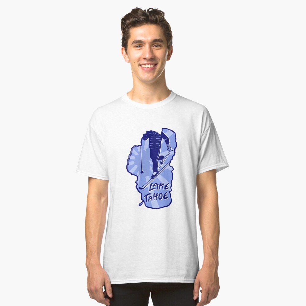 Cross-Country Ski Lake Tahoe Classic T-Shirt