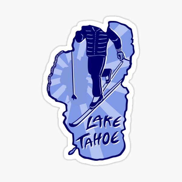 Cross-Country Ski Lake Tahoe Sticker