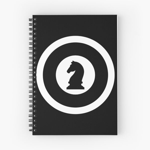 Item preview, Black Knight Chess 2Tone retro roundel design designed and sold by ModSupporters.