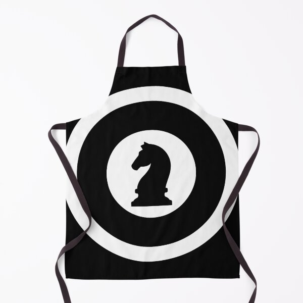 Item preview, Black Knight Chess 2Tone retro roundel design designed and sold by ModSupporters.
