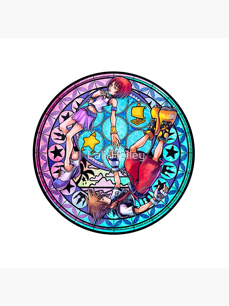 Kingdom Hearts® - Sora's Dive to the Heart Stained Glass Pin for Sale by  SWISH-Design