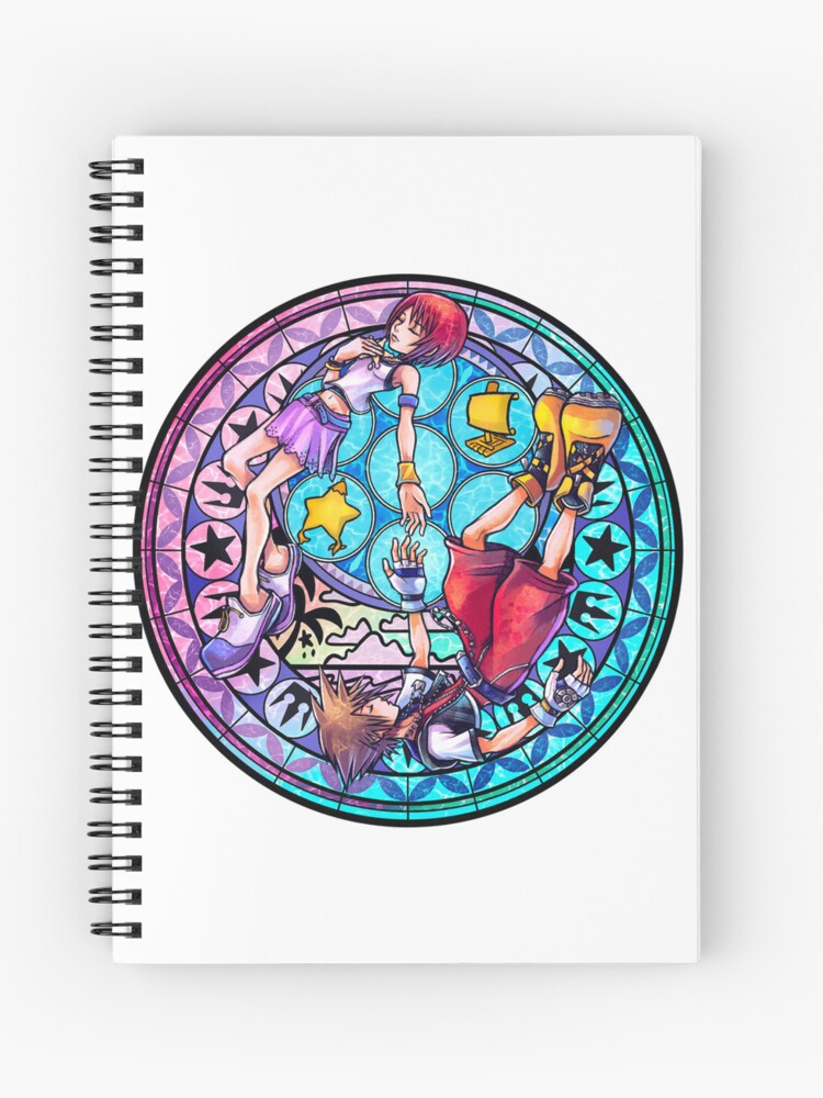 Sora and Kairi Kingdom Hearts 2 Hardcover Journal by Lali-Holley