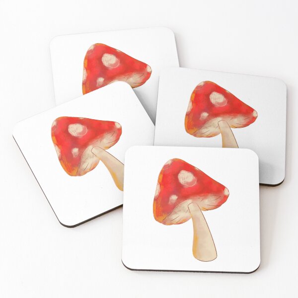 Item preview, Red Mushroom  designed and sold by Brooke Uporsky.