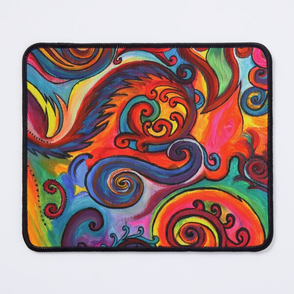 Item preview, Unique colorful fluo painting designed and sold by AcharyaStudio.