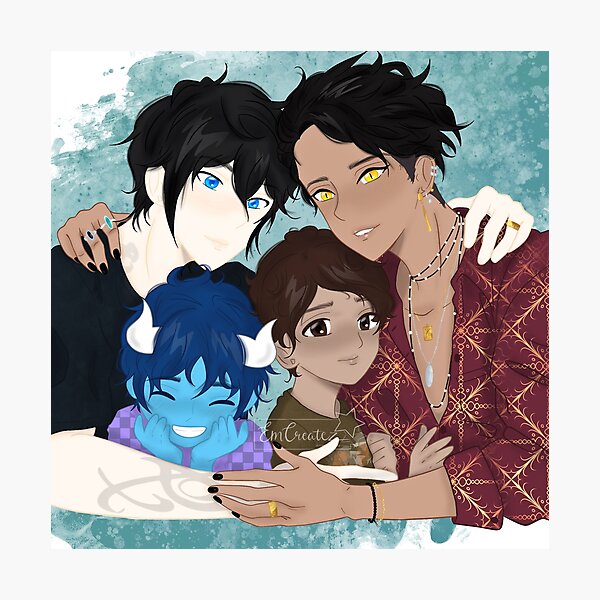 Item preview, The Lightwood-Bane Family  designed and sold by emcreatez.