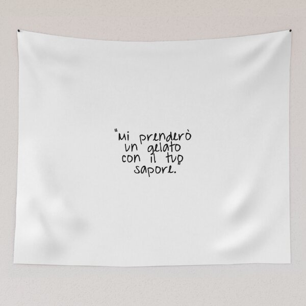 Item preview, CALCUTTA -mi prenderò un gelato al tuo sapore - citazione frasi canzone - cosa mi manchi a fare. designed and sold by fuffu.