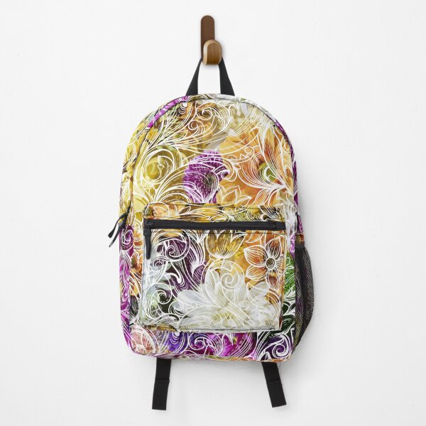 Item preview, All over print brightest floral prints designed and sold by SoulthreadzStudio.