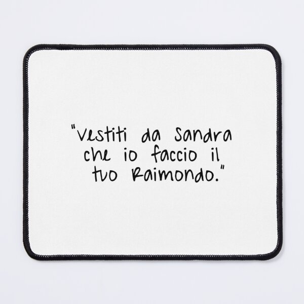 Item preview, CALCUTTA -vestiti da Sandra che io faccio il tuo Raimondo- citazione frasi canzone - del verde. designed and sold by fuffu.