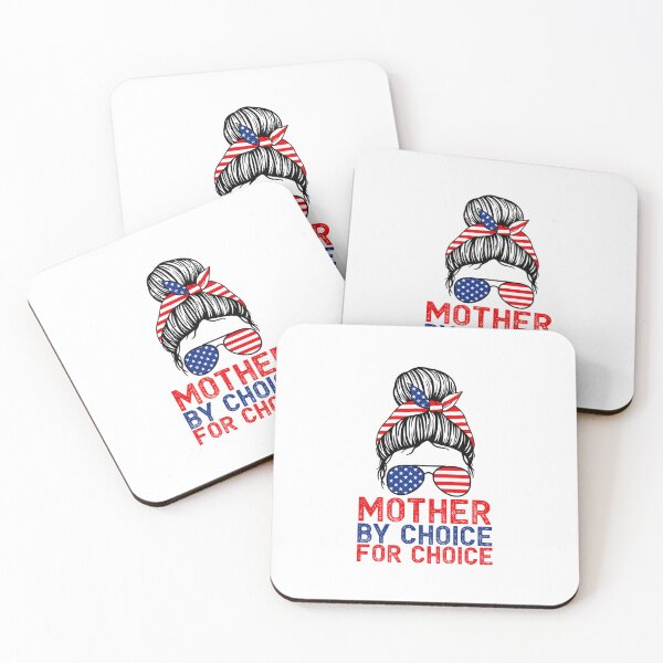 Item preview, Mother By Choice Pro Choice Messy Bun US Flag Women Rights designed and sold by BELASKRI STORE.