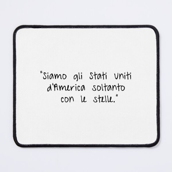 Item preview, CALCUTTA -siamo stati uniti d'america solo con le stelle - citazione frasi canzone - saliva. designed and sold by fuffu.