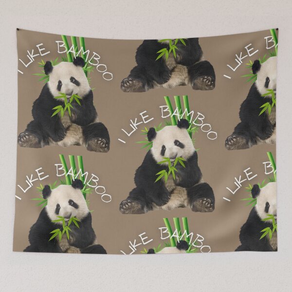 Item preview, I Like Bamboo Sweet Panda Design designed and sold by EarthArtDesigns.