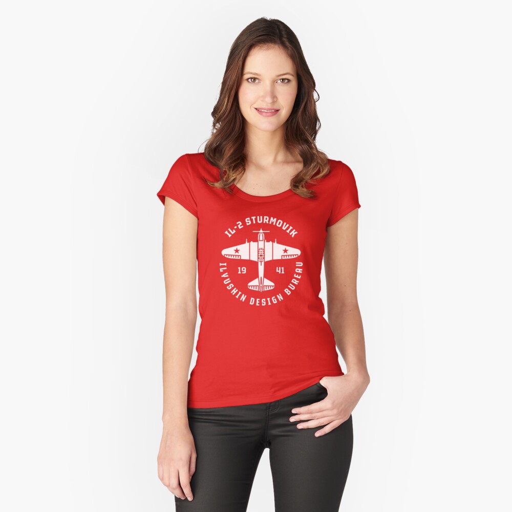 Item preview, Fitted Scoop T-Shirt designed and sold by Aeronautdesign.
