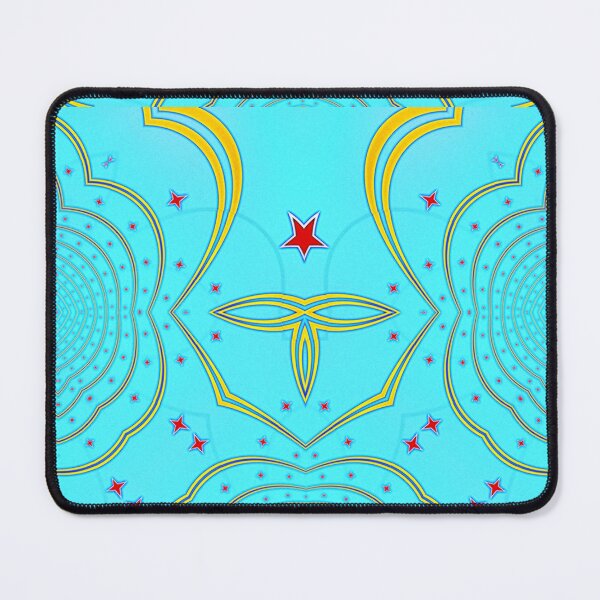 Item preview, ARUBA - ABSTRACT ARUBA FLAG PATTERN - ONE HAPPY ISLAND designed and sold by Ralek.