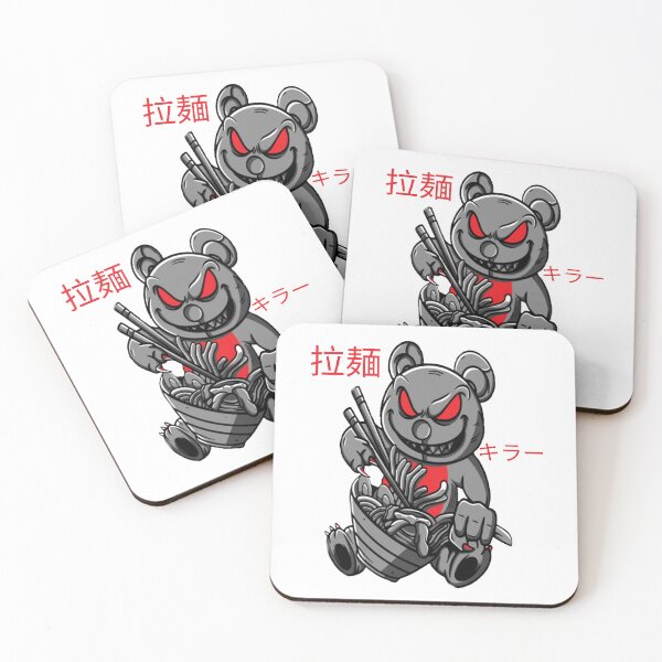 Item preview, Ramen Noodles Serial Killer Bear designed and sold by GarnersDesigns.