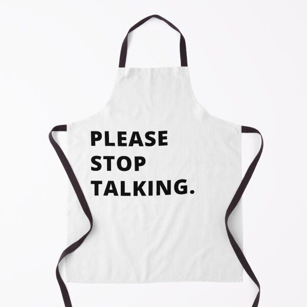 Item preview, Please Stop Talking! designed and sold by Creativity Island.