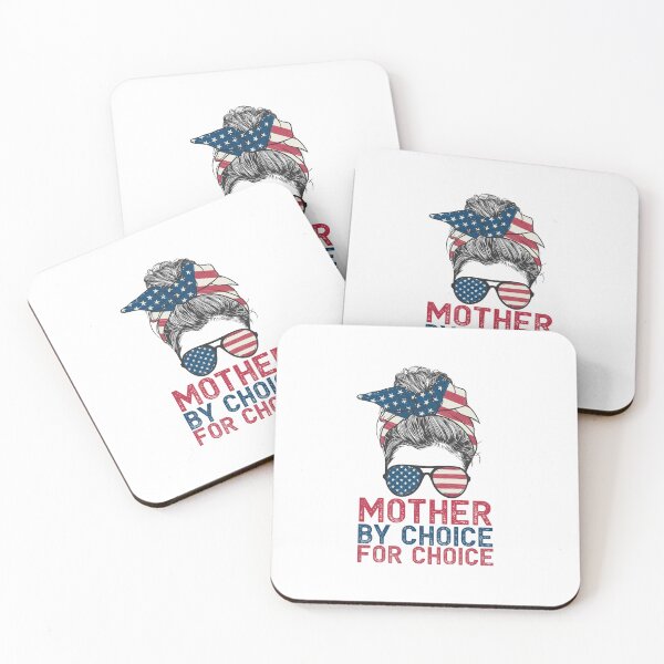 Item preview, Mother By Choice Pro Choice Messy Bun US Flag Women Rights designed and sold by BELASKRI STORE.